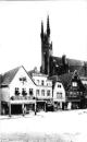 0017id.jpg: Schwiebus. Markt mit Michaeliskirche   No. 13568 Verlag H. Rubin & Co. Dresde