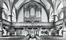 0108uk.jpg: Schwiebus N.-M. Evangelische Friedrichskirche. Blick auf die Orgel.