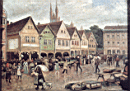 ob11fx.jpg: Schwiebus, Markt - w początkach XX w.  Robert Wilhelm Gustaw Balcke 